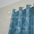 Nuevo tejido de cortina de patrón de flores Jacquard de alta calidad